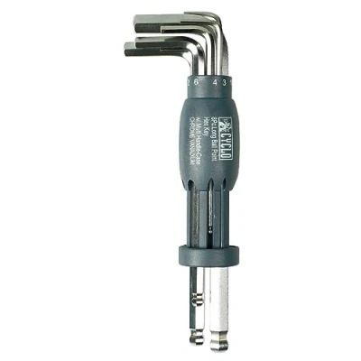 Image of Cyclo Hex. Key Ball End Wrench Set (8), Silver