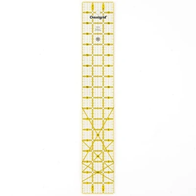 Image of Prym 3 x 18 inch Universal Ruler with Angles Scale