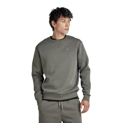 Image of G Star Men&#039;s Premium Core Sweater, grey (gs D16917 C235 1260), XS