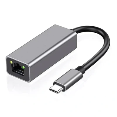 Image of DragonTrading USB 3.1 Type C to Gigabit Ethernet Adapter 10/100/1000 Thunderbolt 3 Compatible Windows and Mac RJ45 LAN Network Converter