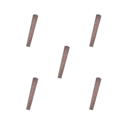 Image of 5 set Rosewood 18 Frets Ukulele Fretboard Fingerboard for 26In