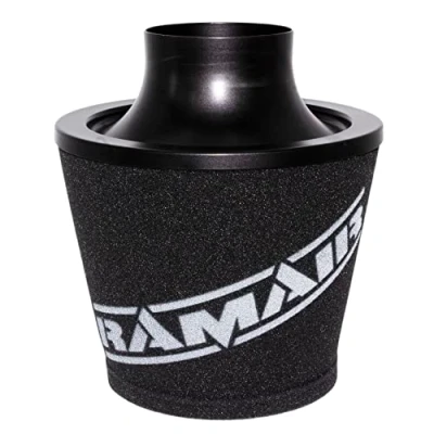 Image of Ramair Filters JS 090 BK Air Filter, Black, 90mm od neck