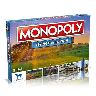 Image of MONOPOLY Board Game Lexington Edition: 2 6 Players Family Games for Kids and Adults, 8 up, Ideal Night