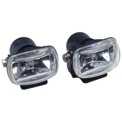 Image of AUTO STYLE Set All Weather driving lights Clear 60x35x65mm with ECE R19 E11 E Mark