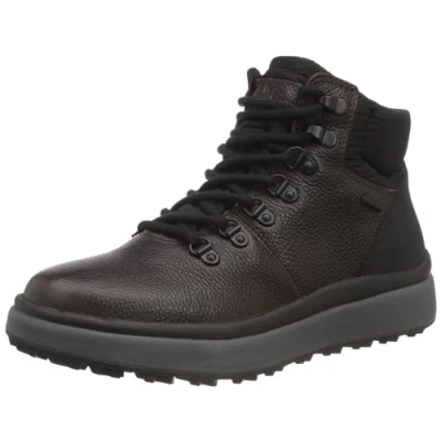 Image of Geox Men&#039;s U Granito + Grip B A Ankle Boot, Coffee, 3 UK