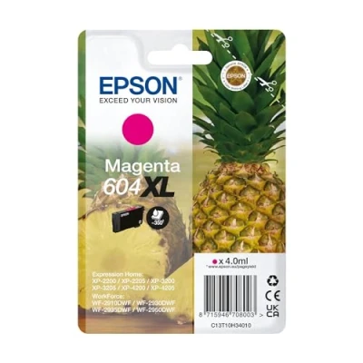 Image of Epson 604XL Pineapple, Genuine Magenta Ink Cartridge