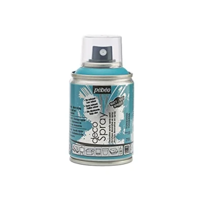 Image of Pebeo 100ml Deco Spray, Acrylic, Turquoise, 100 ml (Pack of 1)