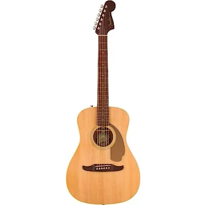 Image of Fender Malibu Player Acoustic Guitar, Walnut Fingerboard, Gold Pickguard, Natural