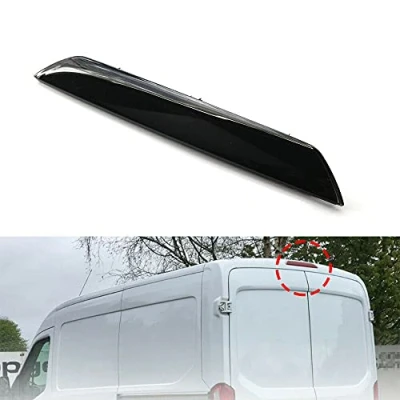 Image of Fits For Ford Transit MK8 Tourneo Custom LED High Level Rear Third Brake Light 3rd Stop Tail Lamp (Black lens)