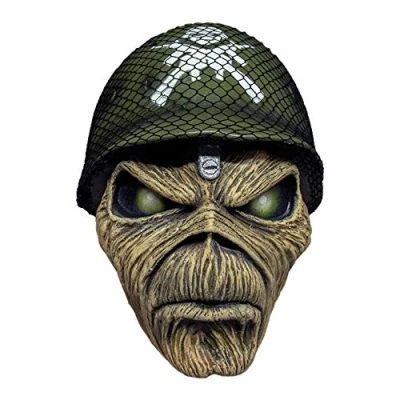Image of Trick Or Treat Studios Iron Maiden Matter of Life and Death Eddie Adult Latex Costume Mask