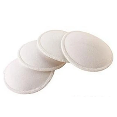 Image of 4pc Washable Reusable Breast Nursing Pads Absorbent Breastfeeding Feeding Pad
