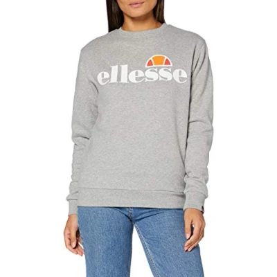 Image of Ellesse Women&#039;s Agata Sweatshirt, Grey (Ath Grey), 14 (Manufacturer Size: 42)