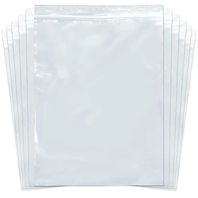 Image of Grip Seal Bags Resealable Clear Plastic Zip Lock Polythene Bag GL9, 5&quot; x 7.5&quot; (125 190mm) 100