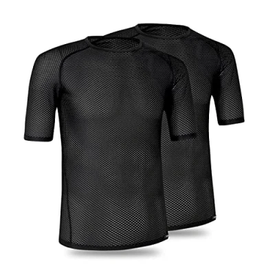Image of GripGrab Ultralight 1 and 2 Pack Cool Mesh Short Sleeve Cycling Base Layer Anti Odour Summer Bicycle Under Shirt Vest