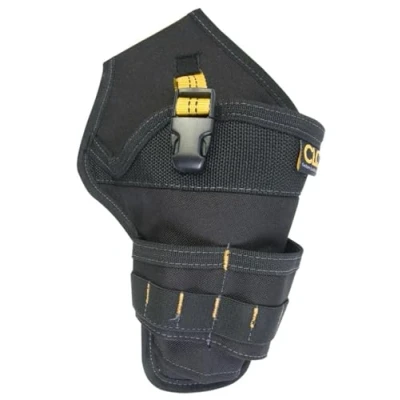 Image of CLC Custom Leathercraft 5023 Deluxe Cordless Poly Drill Holster, Black