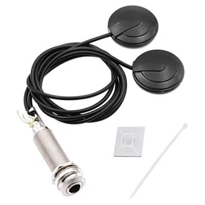 Image of Beauneo Guitar Pickup Acoustic Electric Piezo Microphone Contact for Violin Ukulele Mandolin Banjo Cello