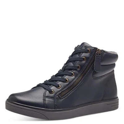 Image of Jana Women&#039;s High Trainers 8 25269 43 Fashion Boot, darkblue, 3.5 UK