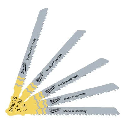 Image of Milwaukee Jigsaw Blade T101BR 75x2.5mm (PK 5)
