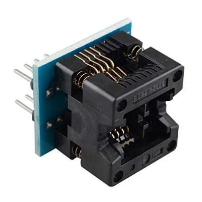 Image of HALJIA SOIC8 SOP8 To DIP8 IC Socket Converter Module Programmer Adapter OTS 16 03 For 24xx 93xx EEPROM
