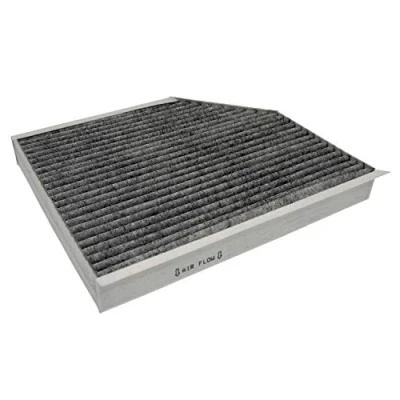 Image of PAB81943910, PAB81943920 Pollen Filter BLUE PRINT ADV182505 Activated Carbon 280mm 240mm 35mm AUDI: A5 B8 Convertible, A4 Avant