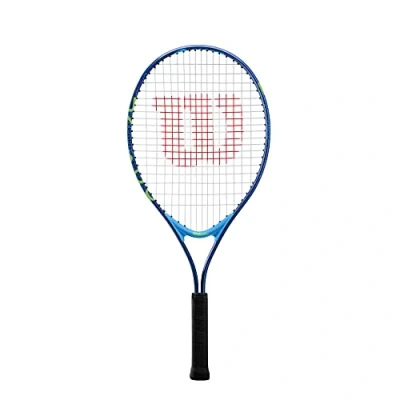 Image of Wilson Tennis Racket US Open Jr, for Children, Aluminum, 25, Blue