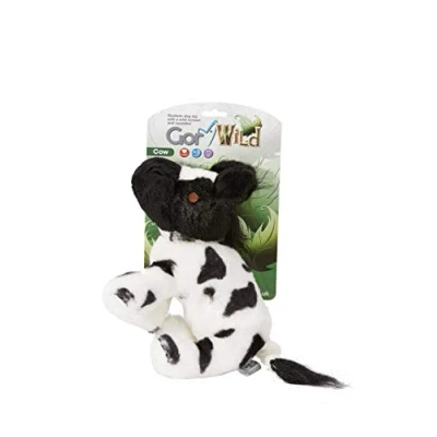 Image of Gor Pets Soft Dog Toy Plush Wild Cow