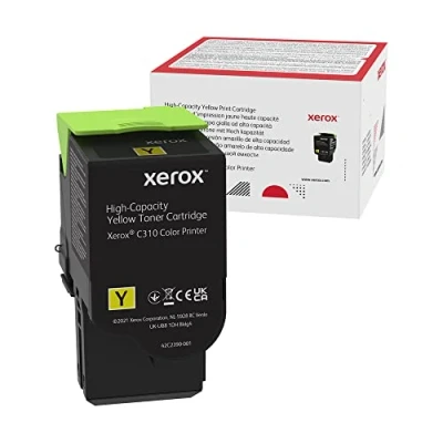 Image of Xerox Genuine C310 / C315 Yellow High Capacity Toner Cartridge (5,500 pages) 006R04367