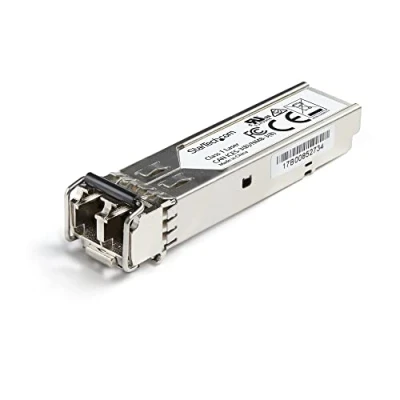 Image of StarTech.com Dell EMC SFP 1G LX Compatible Module 1000BASE 1GbE Single Mode Fiber SMF Optic Transceiver 1GE Gigabit Ethernet LC 10km 1310nm DDM (SFP1GLXEMCST)