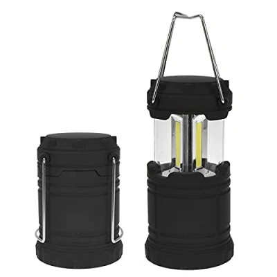 Image of ALBERT AUSTIN Premium LED Camping Lantern Portable Flashlight for Outdoor Military Ultra Bright, Durable, Lightweight, Fully Collapsible Magnetic Base, Torch, Water Resistant