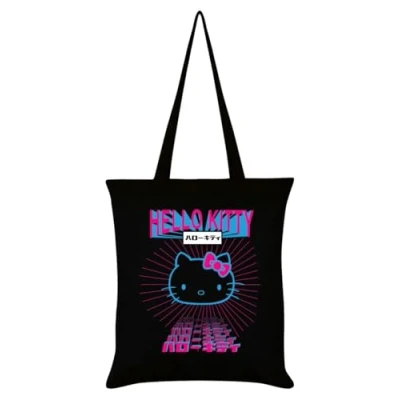 Image of Hello Kitty Tokyo Black Tote Bag