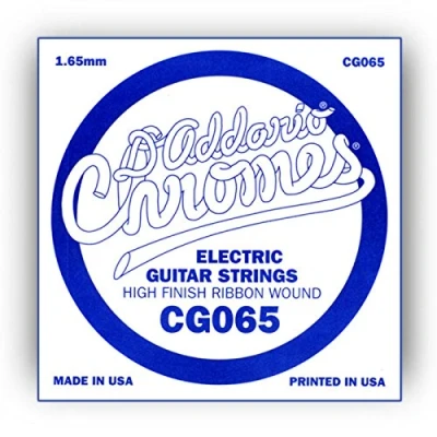 Image of D&#039;Addario CG065 .065 Flat Wound Single String for Electric Guitar