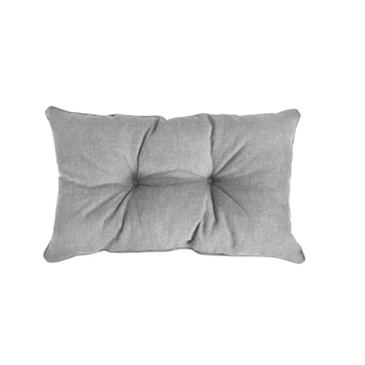 Image of POKAR Garden Cushions Patio Chair Rattan Outdoor Furniture Cushion Bench Sofa Pallet Pillow 70x40x10 cm, Grey
