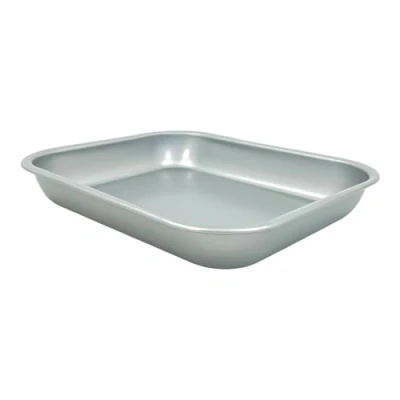 Image of Chabrias Professional Silver Non Stick Bakeware with ILAG Ultimate Coating UK Made (11&quot; Small Roasting Pan)