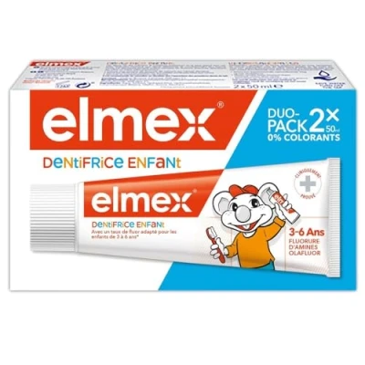 Image of Elmex Child Toothpaste 2 X 50Ml