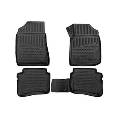 Image of Element Tailored Custom Fit 3D Rubber Floor Mats for HYUNDAI i20, 2014