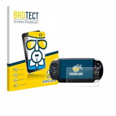 Image of brotect Glass Screen Protector Film compatible with Sony Playstation PS Vita Foil 9H Protection [Scratch Resistant, High Clarity]