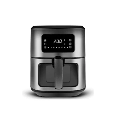 Image of Karaca Multifry XXL Air Fryer, 6.5L, 1700W, Cooking Functions, Large Meal Volume with Less Fat, Odourless and Smokeless Cooking, Adjustable Time, Inox