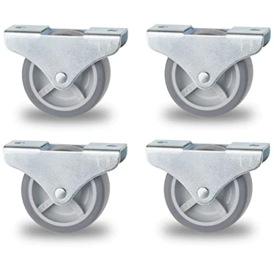 Image of cyclingcolors 4 x Furniture Castors 25 mm Swivel kg/Roller Transport Apparator Roller Rubber
