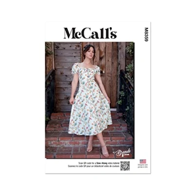 Image of MCCALLS M8359E5 Misses&#039; Top and Dress by Brandi Joan E5(14 16 18 20 22)