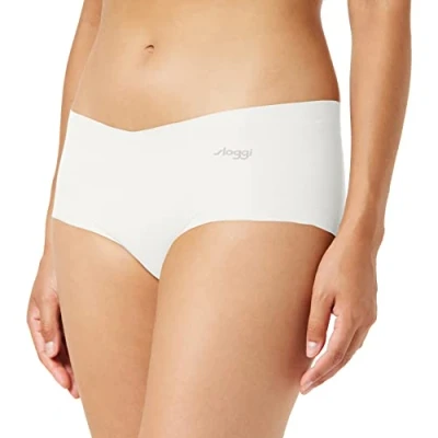 Image of Sloggi Women&#039;s Zero Cotton Boy Short, Cream, XS UK