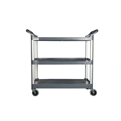 Image of Rubbermaid Commercial Xtra Open Cart Black