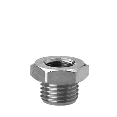 Image of Camozzi 2531 1/8 M5 BSP Adaptor, Reducing Bush Male, 1&quot;/8&quot; Female Thread (Pack of 10)