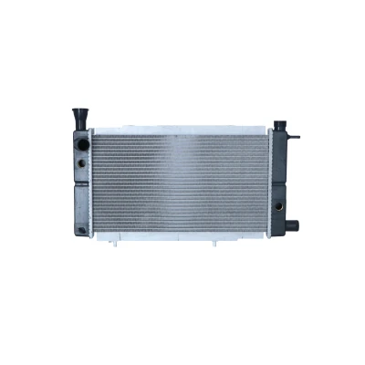 Image of 1300A4, 1300H3, 1300K7 Engine radiator NRF 52024 Aluminium 485mm 268mm 26mm Brazed cooling fins PEUGEOT: 205 II Hatchback, I Hatchback