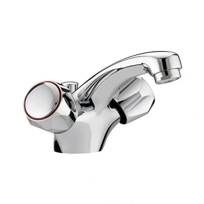Image of Bristan VAC BAS C MT Club Mono Basin Mixer with Pop Up Waste and Metal Heads Chrome Plated