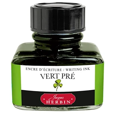 Image of Jacques Herbin 13031T 30ml Bottle of Ink for Fountain Pens and Rollerball Vert Pre