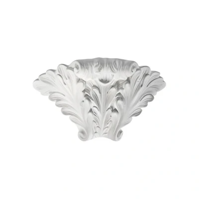 Image of Rokoko Lifestyle Ceramics Plaster Wall Light White, 1x R7S