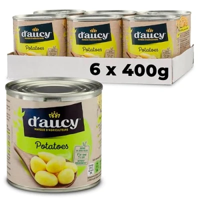 Image of D&#039;aucy Potatoes 400 g (Pack of 6)