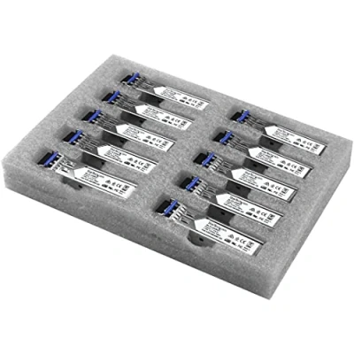 Image of StarTech.com Cisco GLC LH SMD Compatible SFP Module 1000BASE LX/LH 1GbE Single Mode Fiber Optic Transceiver LC 10km 1310nm DDM Firepower, ASR920, IE2000 (GLCLHSMDST)