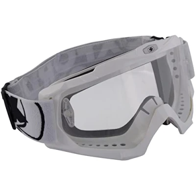 Image of Oxford Assault Pro Motorcross Adult Goggles Gloss White OX202 One Size