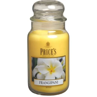 Image of Prices Fragrance Collection Frangipani Large Jar Candle